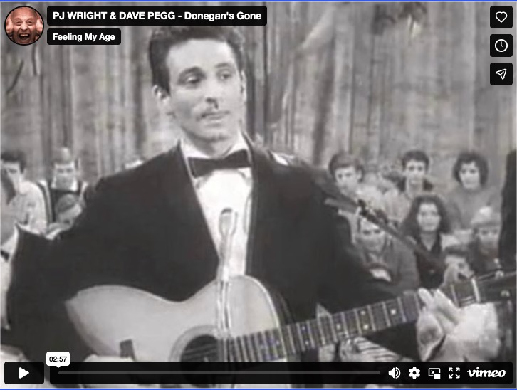 Photo of singer Lonnie Donegon