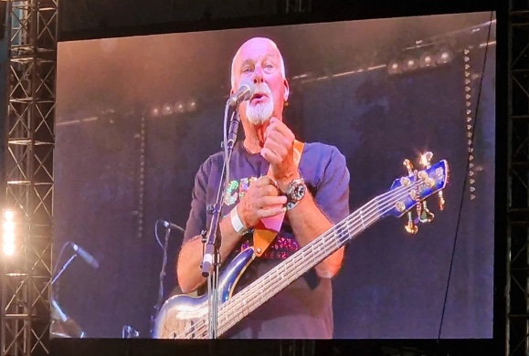 Dave Pegg on stage